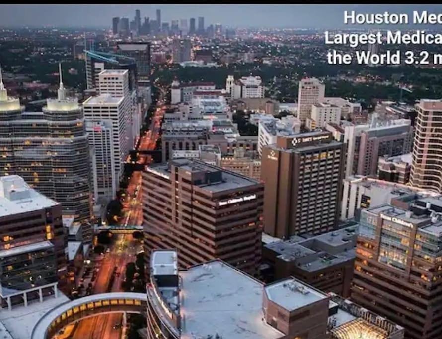 Modern Santorini Suite Houston Nrg Tmc Luxurious Walkable エクステリア 写真